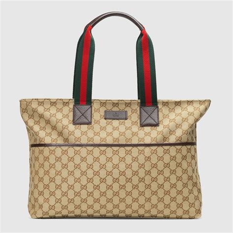 diaper bag gucci|authentic gucci diaper bag tote.